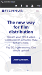 Mobile Screenshot of filmhub.com
